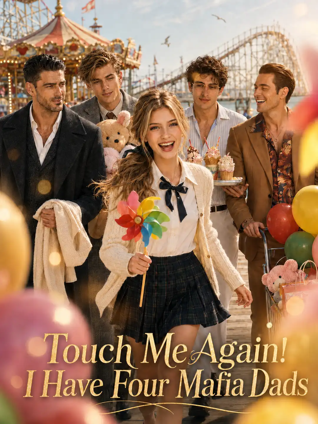 Touch Me Again! I Have Four Mafia Dads poster